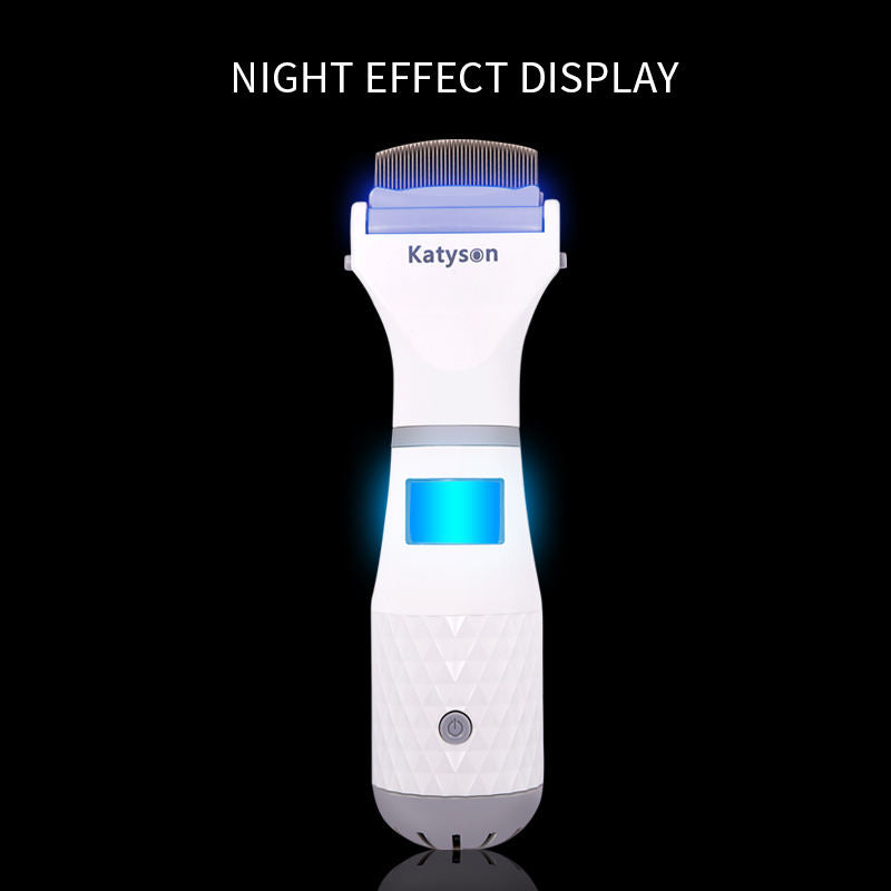Pet Electric Flea Comb Lice Catcher.