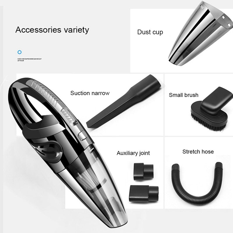 Handheld Vacuum Cordless Powerful .Quick Charge for Car , Home Pet Hair, easy to carry