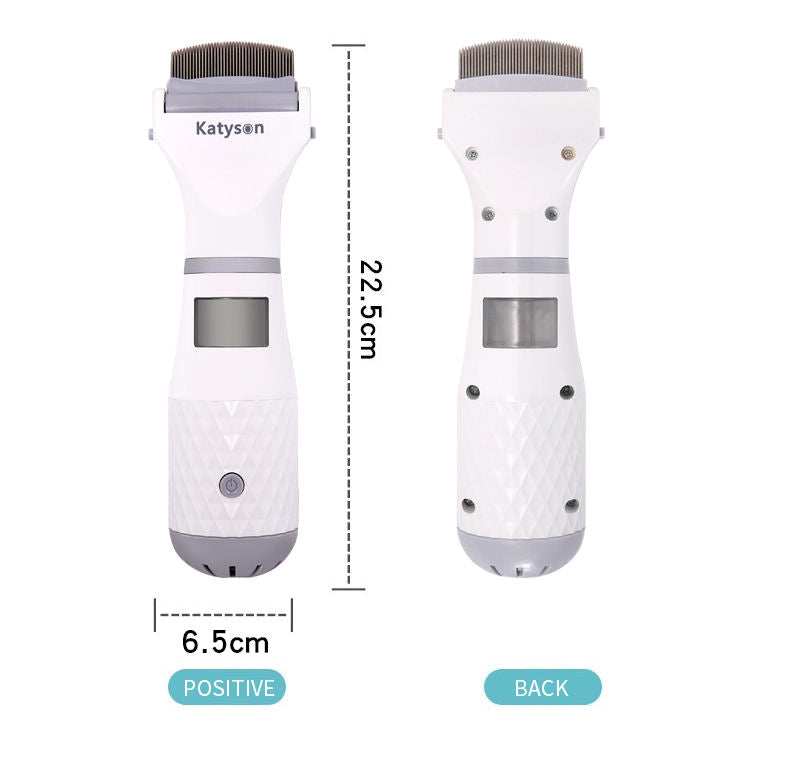 Pet Electric Flea Comb Lice Catcher.