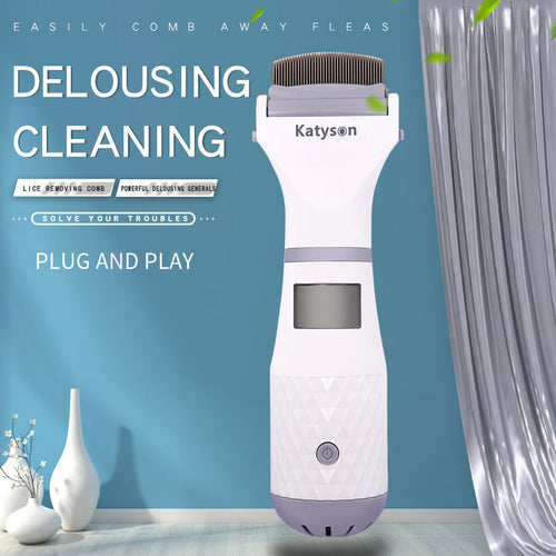 Pet Electric Flea Comb Lice Catcher.